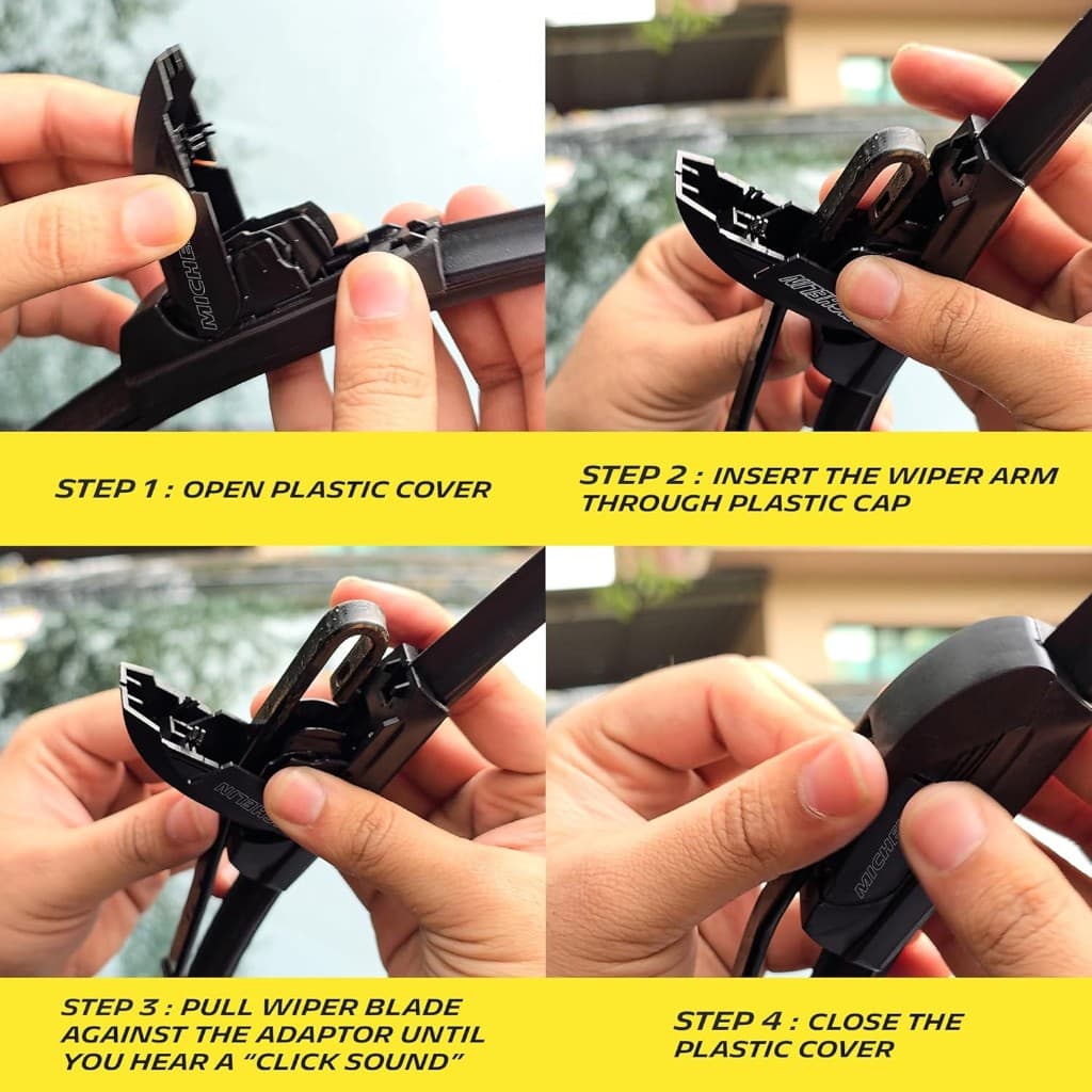 How to install Michelin wipers